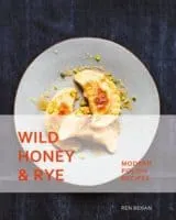 pierogies on the cover of wild honey & rye.