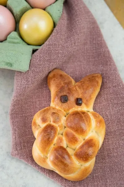 easter zopf that you'll see in bakeries in switzerland are like rich, sweeter challah breads and come in animal shapes.