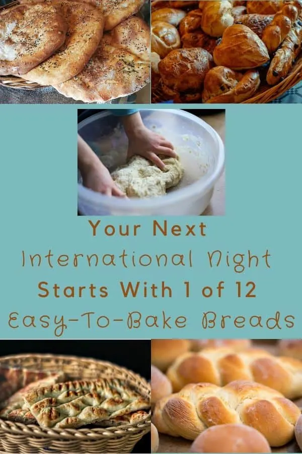 these easy bread recipes will transport your family around the world for a staycation, world schooling or international night adventure. #bread #recipes #international #inspiration #staycation #worldasschool