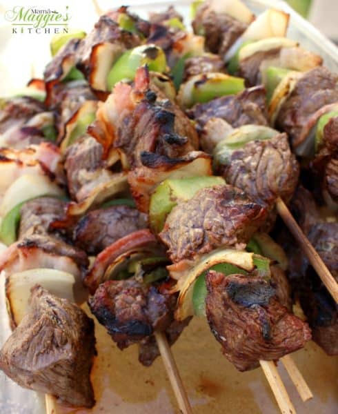 These beef skewers are popular in northern mexico