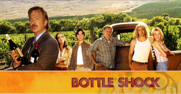 bottle shock takes viewers to napa valley in the 1970s, when its wine industry was nascent.