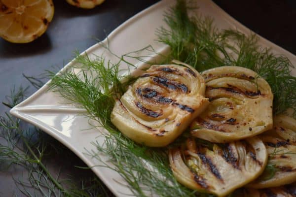 grilled fennel is a unique side that adds italian flavor to your barbecue