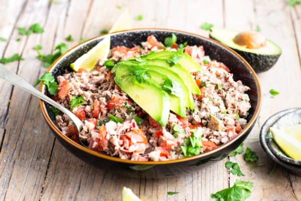 The guatamalan beef salad is ideal for an appetizer, with cocktails.