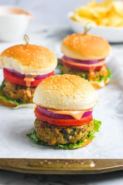 Global grilling: masala burgers add indian spice to an american classic.