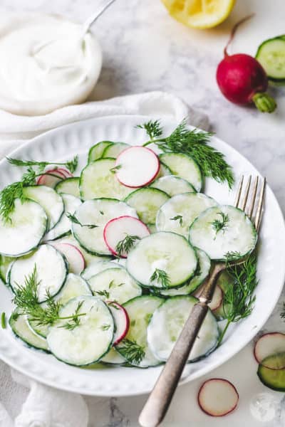 the polish cucumber salad soothed a homesick italian princess.