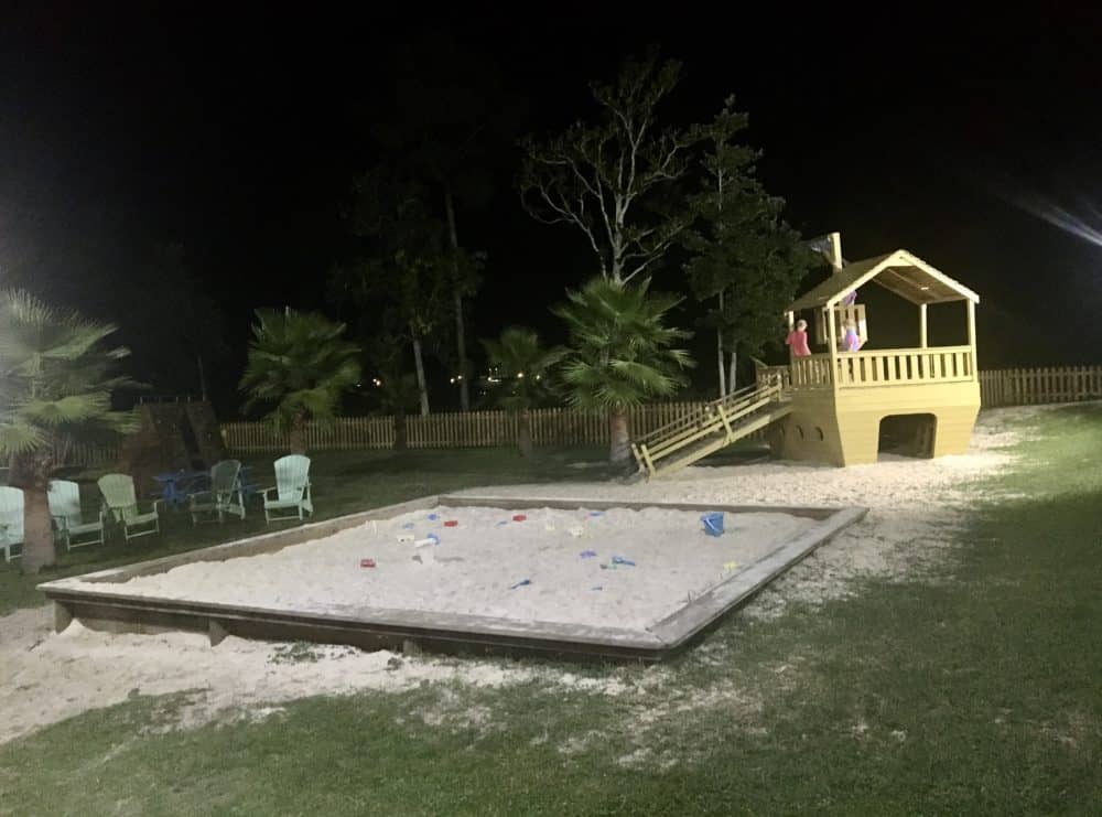 The play area at gts on the bay.
