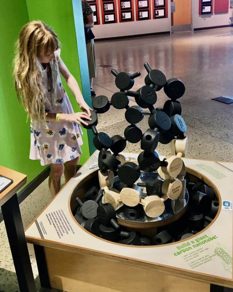 Building nano structures at the nuclear science museum
