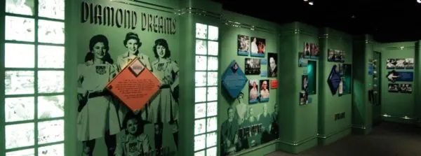 the baseball hall of fame & museum takes a look at women in the sport, too.