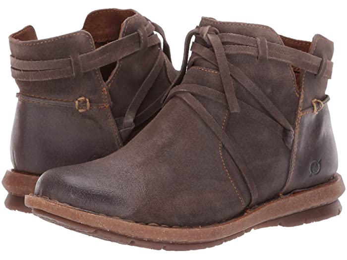 Born's strappy ankle boots are ideal for fall weekends that take you from the farmer's market to brunch and beyond.