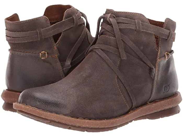 13 Women's Fall Boots For You'll Wear Everywhere Born's strappy ankle boots are ideal for fall weekends that take you from the farmer's market to brunch and beyond.