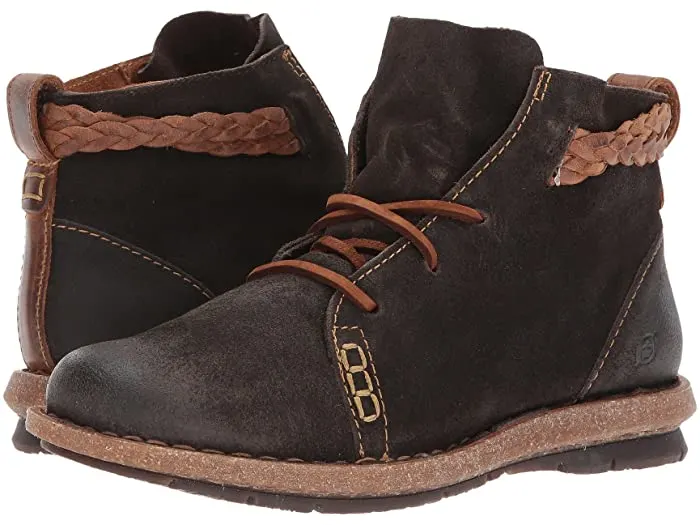 these born temple boots come in distressed leather and unusual colors for a rugged-chic look. 