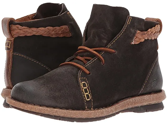 12 Women's Fall Boots You'll Love these born temple boots come in distressed leather and unusual colors for a rugged-chic look.