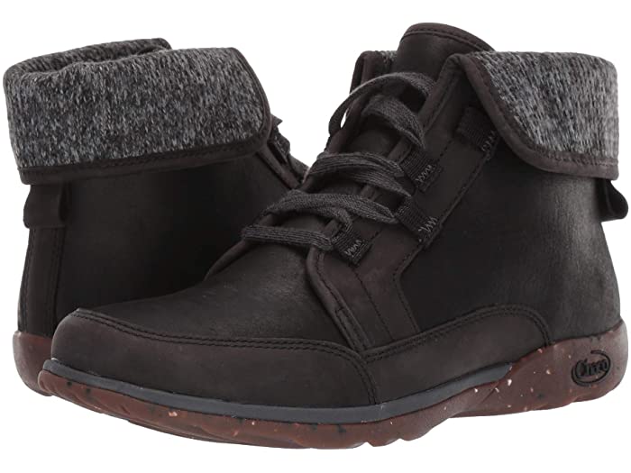 Black chaco barbary are women's fall boots that you'll wear all weekend long. They're practical but they look urban and cool, too.