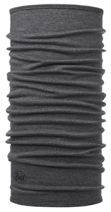 buff's merino wool gaiters are thin and cozy for outdoor activities in late fall and early spring.