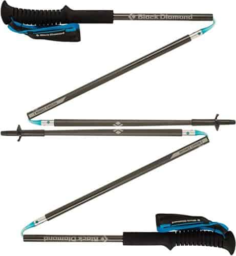 Collapsible hiking poles fit in your suitcase and are easy to keep in your daypack. They'll keep you and your kids going on long and steep hilkes.