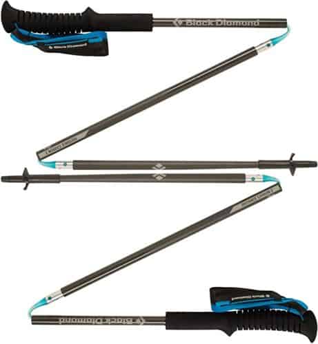 collapsible hiking poles fit in your suitcase and are easy to keep in your daypack. they'll keep you and your kids going on long and steep hilkes.
