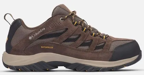 Favorite Fall Hiking Gear For Men, Women &Amp; Kids columbia's crestwood is a waterproof hiking shoe for men.