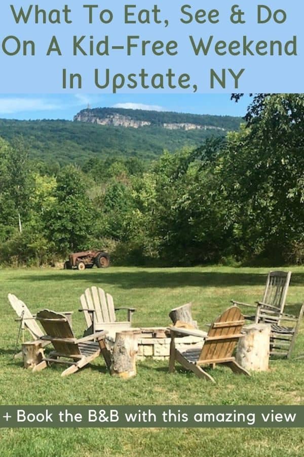 Whether you want a charming b&b or an upscale hotel, upstate, ny is the ideal destination for a romantic weekend away from nyc. Choose new paltz or saugerties as your base. We tell you where to eat, drink, bike, hike & more. #upstate #newyork #newpaltz #saugerties #romantic #couple #kidfree #wekeend #getaway #inspiration #itinerary #restaurants #hotels