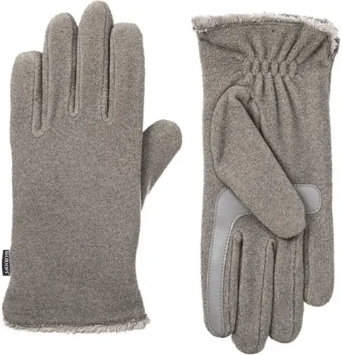 The Best Clothes To Keep Men, Women &Amp; Kids Warm All Winter these isotoner gloves are lined to keep your hands warm, but they still work with your phone!