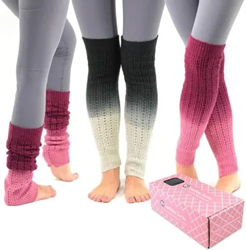 leg warmers aren't just for dancers. they're an easy to pack extra layer for cold-weather travel. 