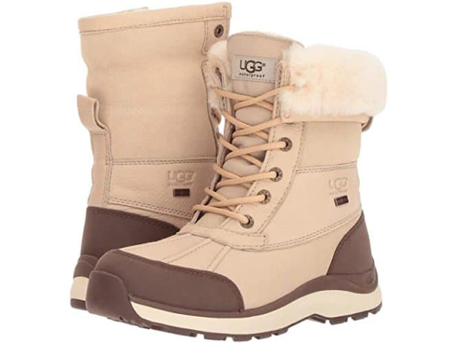 ugg lace-up boots are the choice when you really need a warm and rugged winter boot. 