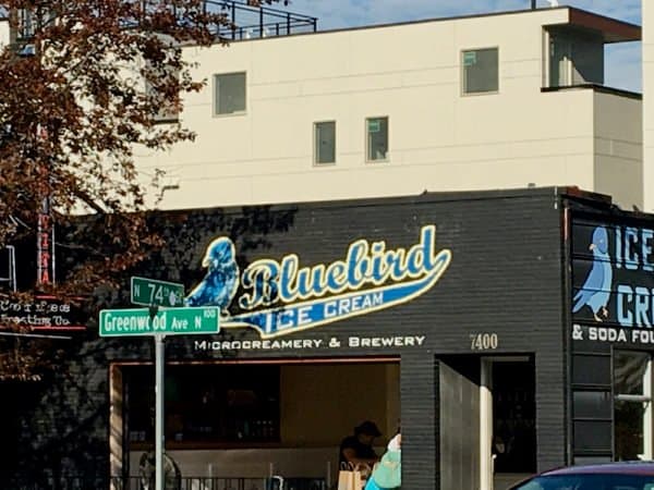 Bluebird Microbrewery And Creamery In Phinney Ridge, Seattle.
