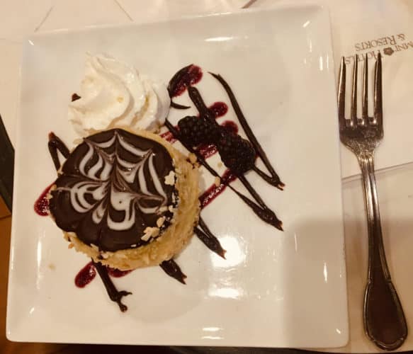 Boston cream pie at boston's parker house hotel