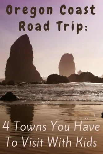 4 fun towns to stop in on an oregon coast road trip with kids, plus hotel ideas if you want to stay overnight. #oregon #coast #roadtrip #towns #thingstodo #kids #vacation #roadtrip