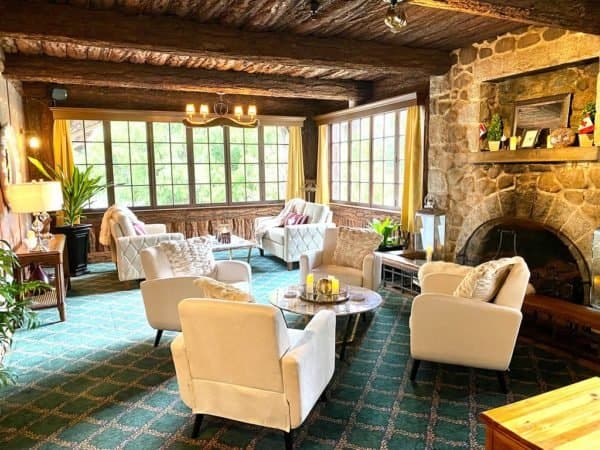 Lodgy comfort and an early-20th-century luxury are in store for guests at the latch hotel outside of sidney by the sea