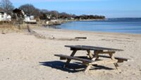 the hamptons with kids: 11 things to do on a weekend jaunt: long island's east end is full of pretty, rugged beaches like this one in jamesport.