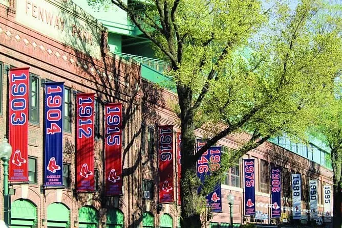 the outside fenway park. take  a tour of the inside for fathers day.