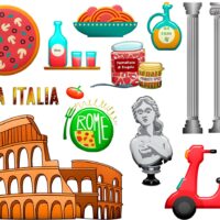 Travel to Italy even if you're on a staycation with a fun Italian theme night.
