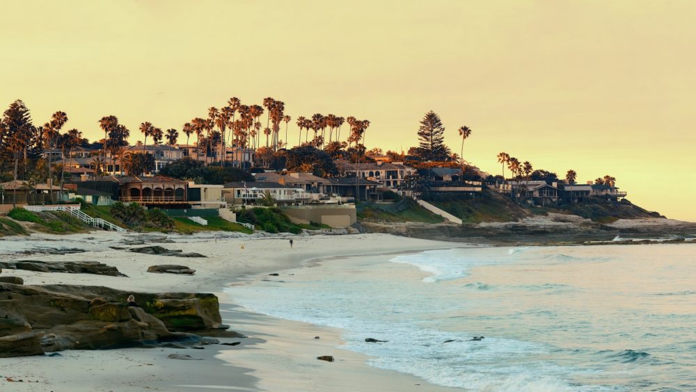 Windansea is a pleasantly quiet and remote la jolla beach that surfers like.