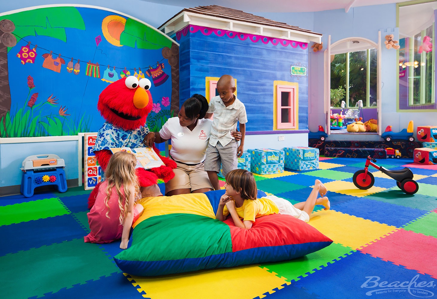 beaches resorts have some of the most popular kids clubs in the caribbean and they are for every age from baby to teen.