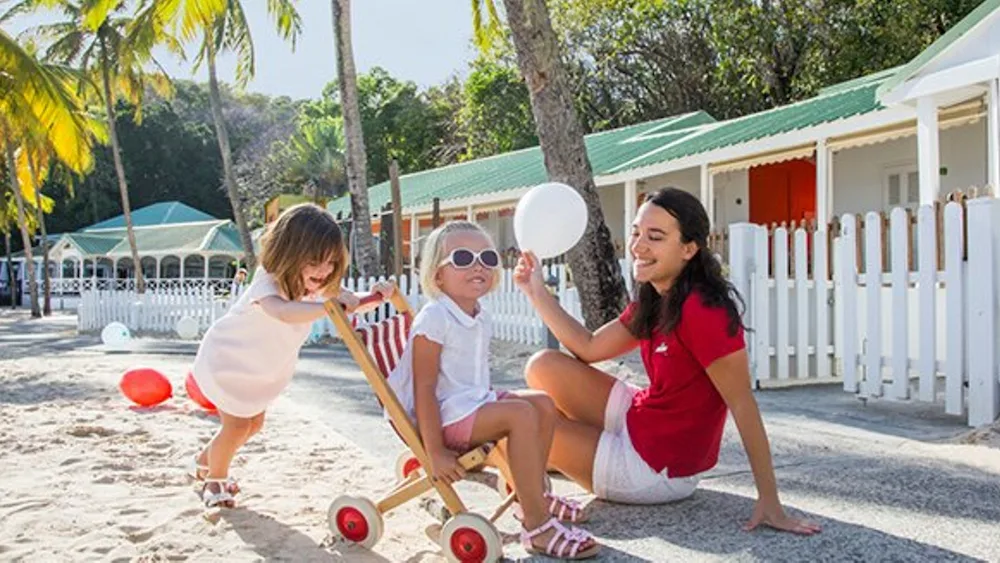 club med's caribbean resorts have kids clubs and childcare for every age, including those under 4.