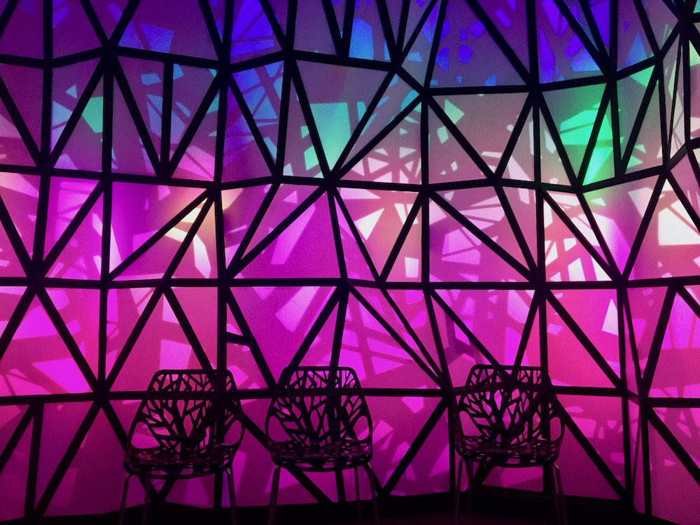 Omega mart color wall