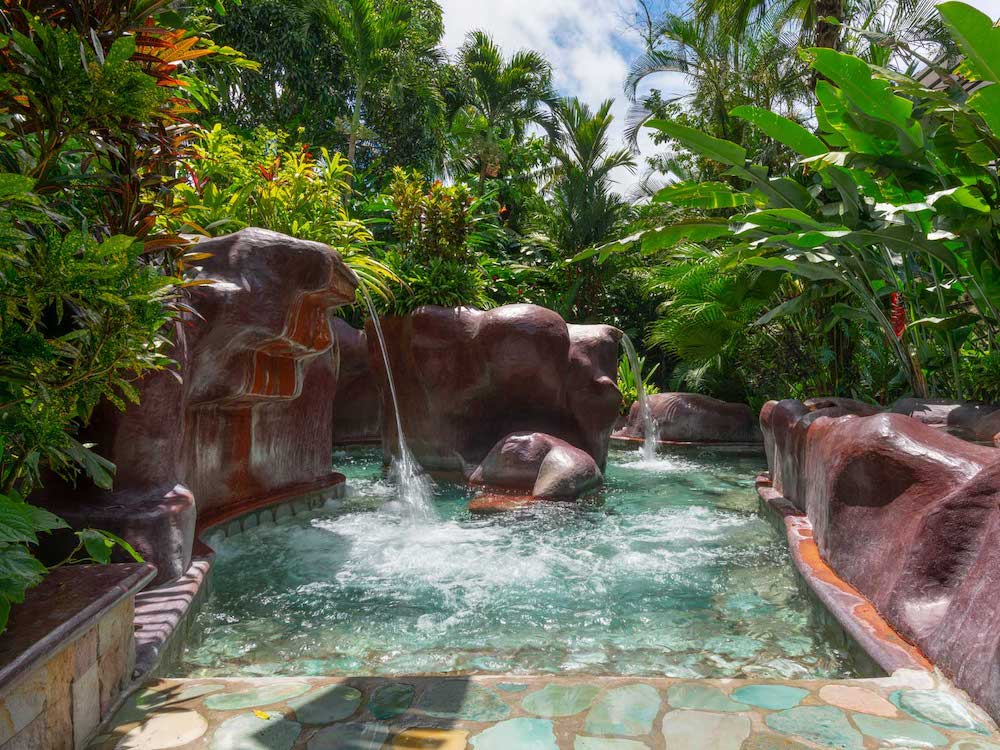 baldi hot springs in la fortuna, is a water park, spa and thermal pools rolled into one.