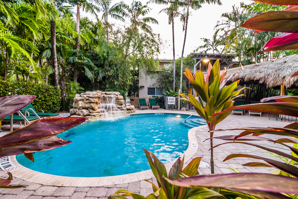 The secluded hotel at florida's crane hotel.