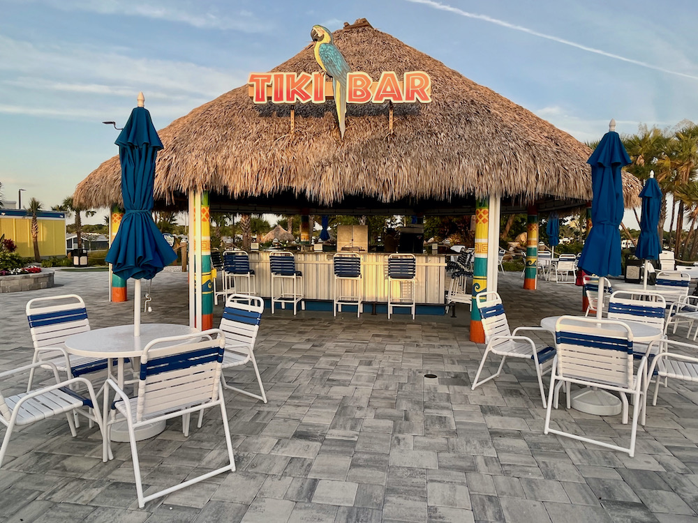 Camp margaritaville cabin and rv resort was the home base for our florida road trip. Appropriately, it has a palm-roofed tiki bar with umbrella drinks and lots of local beers on tap.