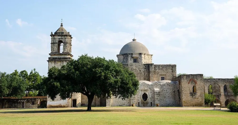 the spanish missions in san antonio are an unexpected piece of colonial history families discover when then visit san antonio, tx.
