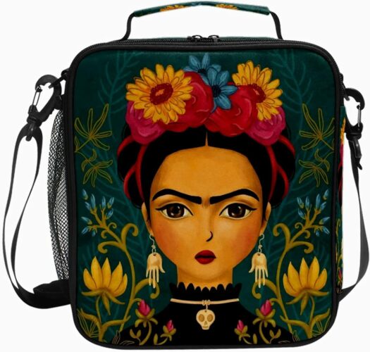 19 Useful School Supplies Inspired By Cultures From Around The World This Frieda Kahlo Lunchbox Celebrates The Mexican Artist In Bright Colors.