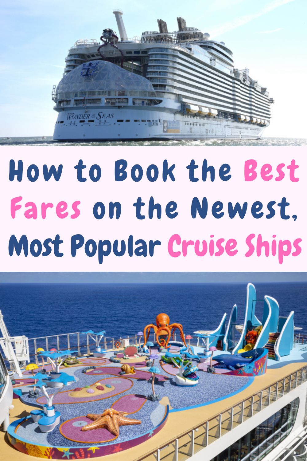 A reader asks how to find affordable fares on a family vacation on a popular new cruise ship. I provide my best tips and resources for finding discounts