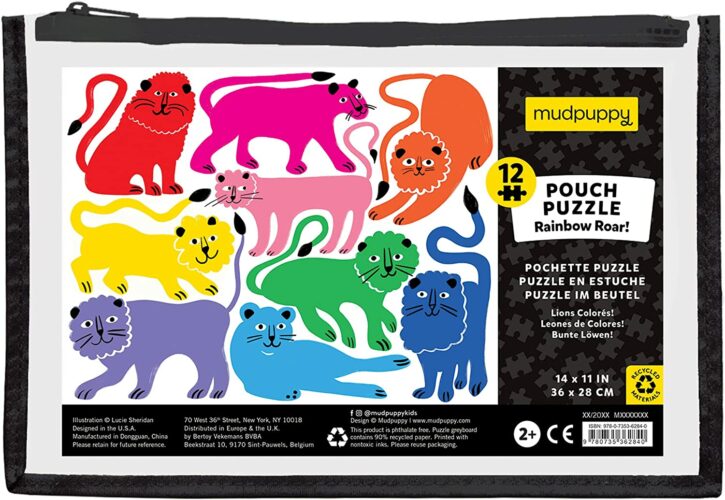 rainbow lion pouch puzzle