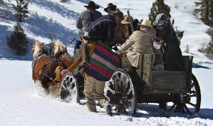 pioneerwagon snow