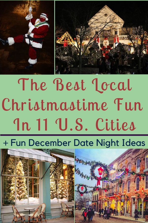 Whether you are staycationing at home or visiting a nearby city for christmas here are 22 things you probably haven't done before in 11 cities across the u. S. , including date-night ideas for chilly december evenings.