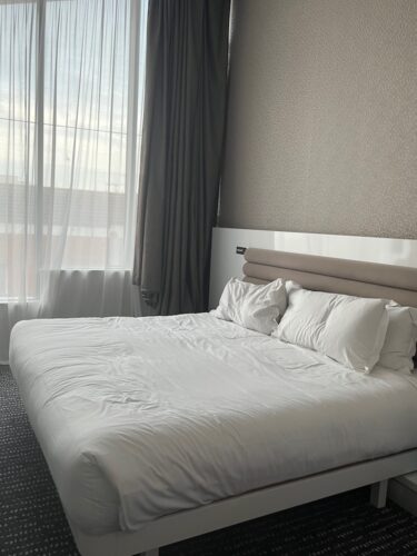 High ceilings and natural light give rooms an airy feel at the morrison hotel in dublin.