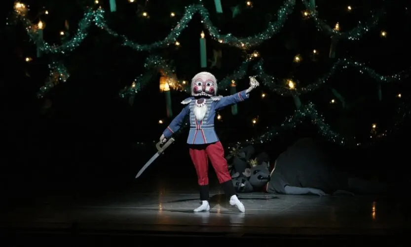 the nutcracker at the nyc's nutcracker ballet has a splendid costume and is a can't miss in nyc at christmastime.