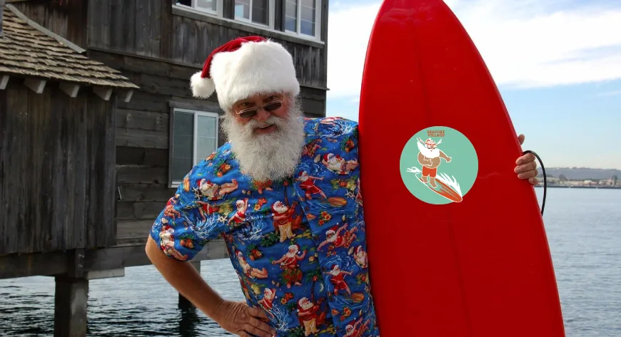 Discover The Best Local Christmas Activities Across The U.s. surfin santa seaport