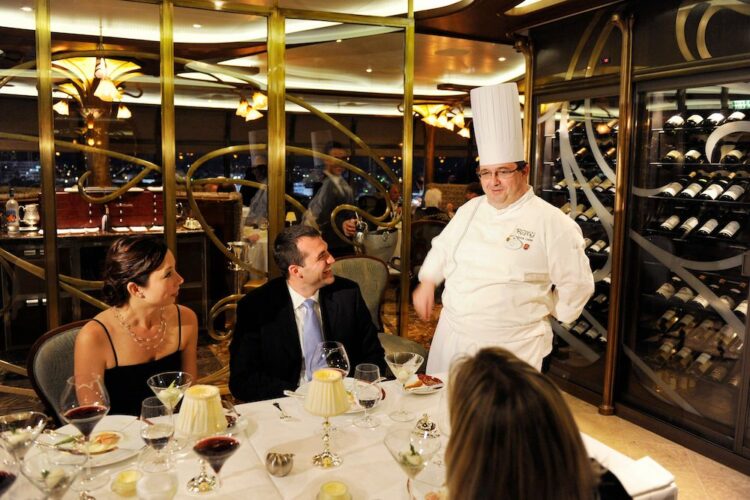 Disney cruise lines provides excellent date-night opportunities like remy, an adults-only french restaurant.