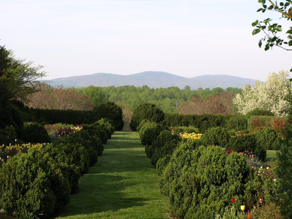The Designed, Symmetircal Gardens Of Albermarle Are Among Those Featured During Virginia's Historic Garden Week Festival